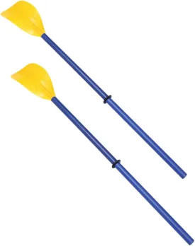 1 Pair Plastic Paddle Inflatable Kayaks Paddleboard Inflatable Kayak Sail Paddle Board for Kids Water Paddle Boards Removable Boat Oars Canoe Rafting Paddle Inflatable Boat Oars Pp