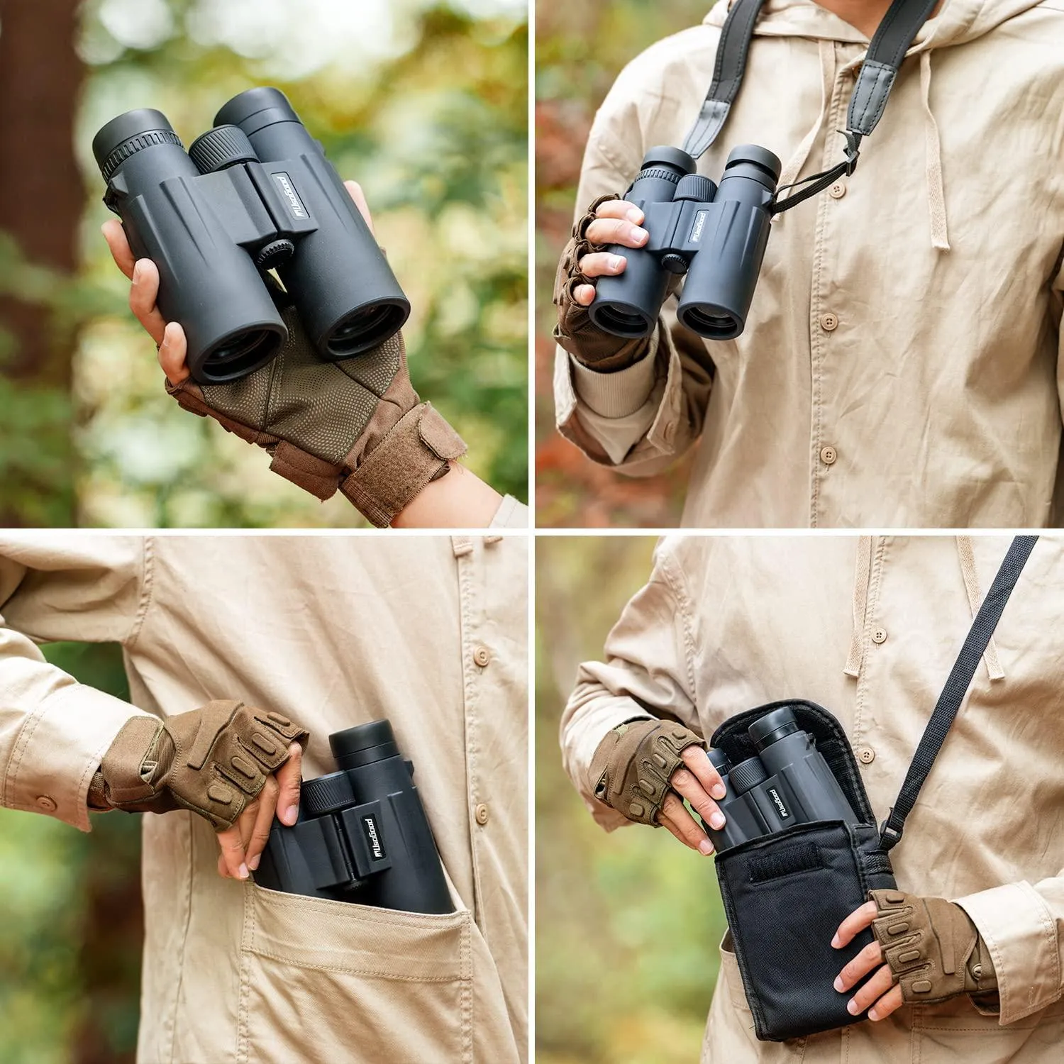 12x50 High Definition Binoculars with Phone Adapter and Tripod.