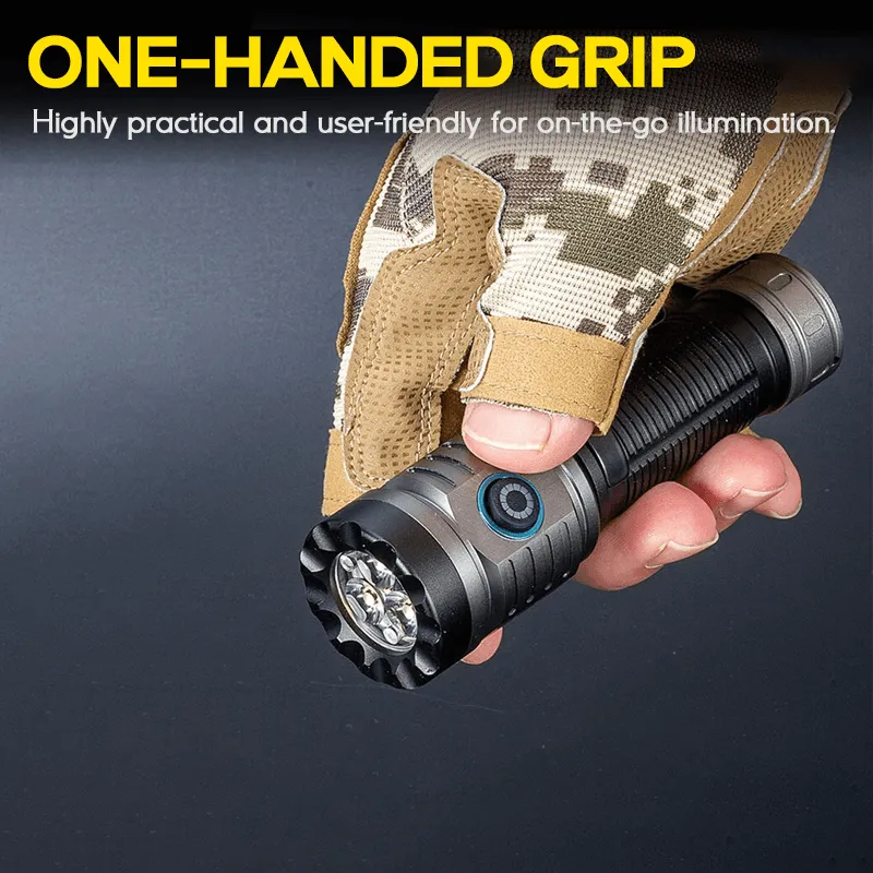 1500 Lumens USB C Powerful Pocket Flashlight
