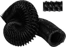 3" Marine Blower Hose Replacement for Boat Vent Bilge Blower Exhaust Fan, Marine Exhaust Hose Fit for 3 Inch Flexible Marine Blower Duct Hose, Ventilation Systems and Boat Bilge Heater, 10 Feet, Black
