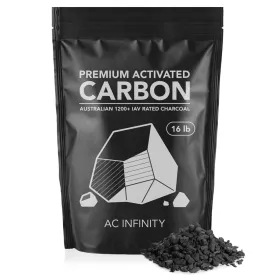 AC Infinity Activated Carbon Refill, 1200  IAV Australian Charcoal, 16 lb.