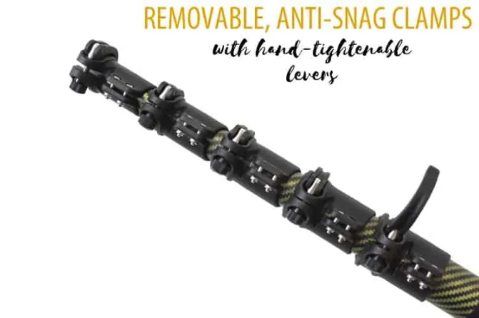 Aero Master Range: "Boss" 100% High Modulus Carbon Fibre Kevlar Water Fed Pole