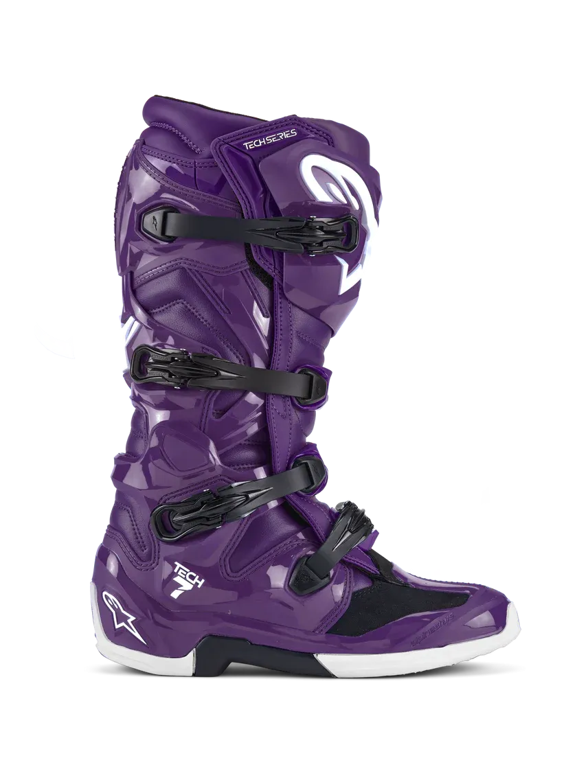 Alpinestars Tech 7 Motocross Boots Purple