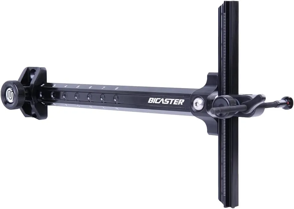 Archery Sights 9 inch Recurve Bow Sight Ambidextrous Aluminum Quick Adjustment
