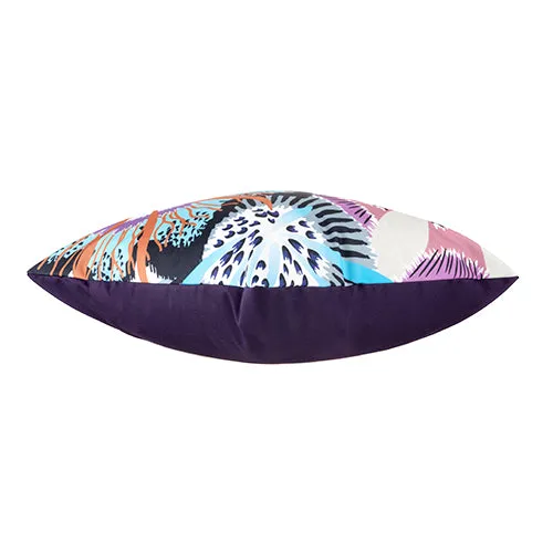 Coloured Floral Cushion