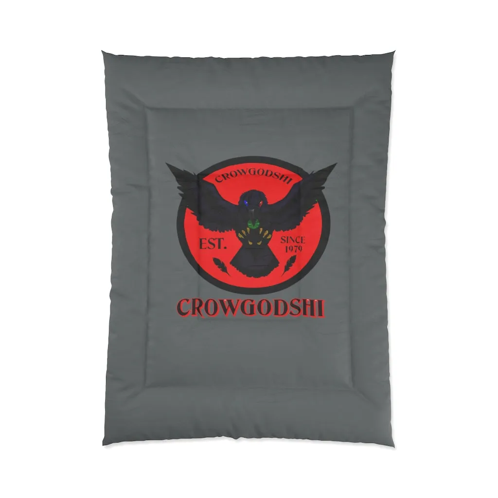 Crowgodshi First Generation Comforter, RED LOGO
