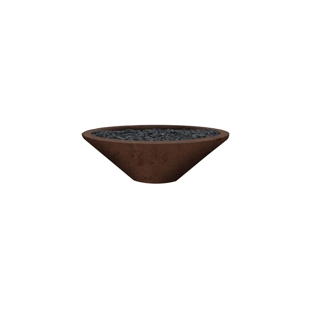 Embarcadero Pedestal Fire Bowl - Gas Fire Pit