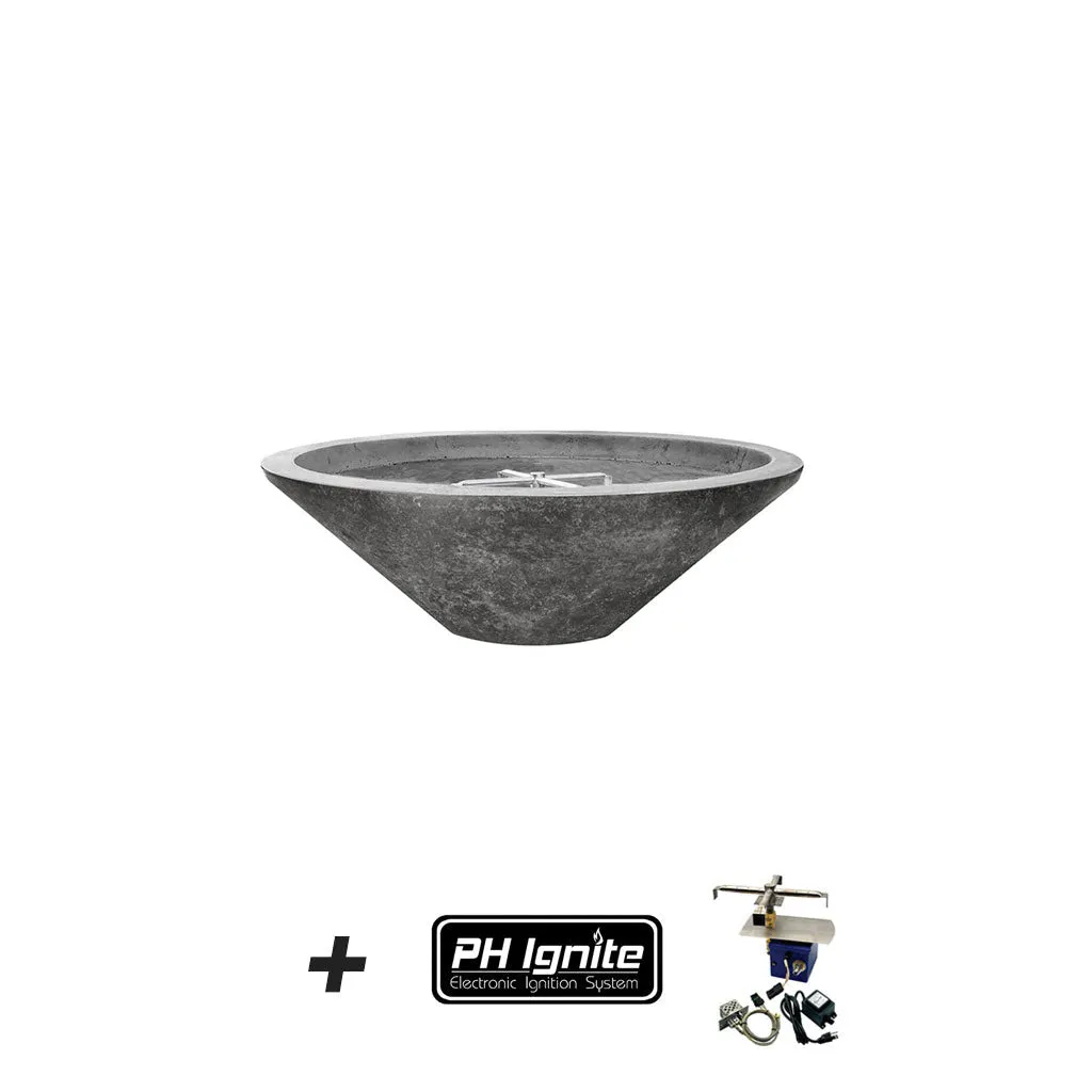 Embarcadero Pedestal Fire Bowl - Gas Fire Pit