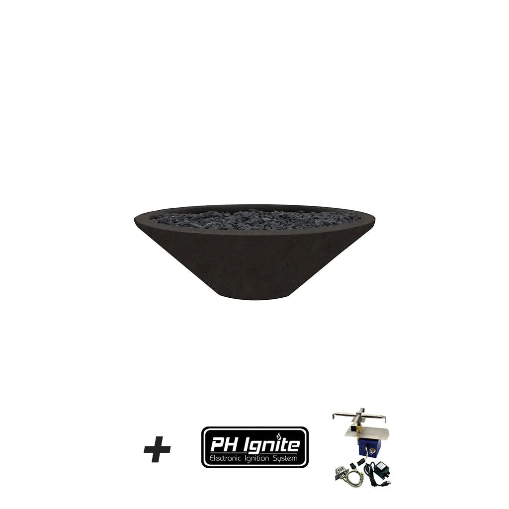 Embarcadero Pedestal Fire Bowl - Gas Fire Pit