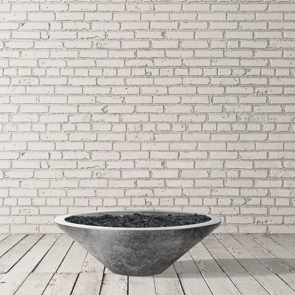 Embarcadero Pedestal Fire Bowl - Gas Fire Pit