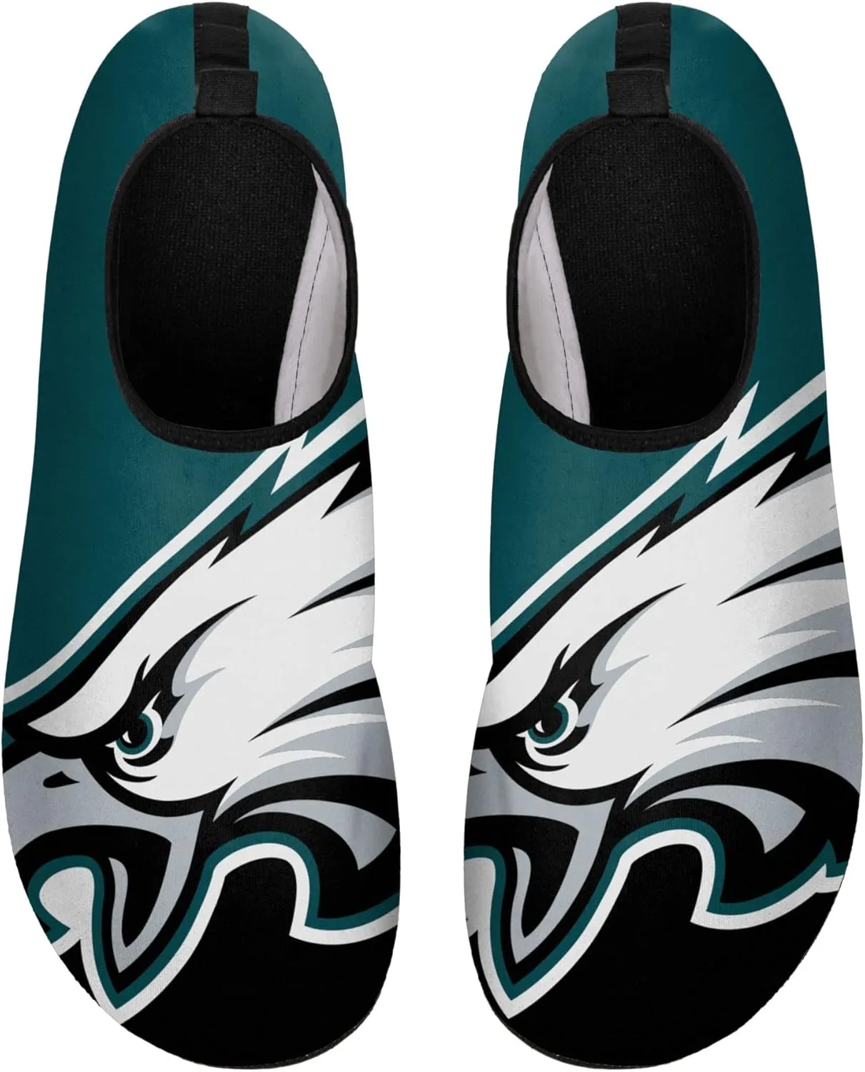 FOCO Men's NFL Team Logo Barefoot Beach Pool Quick-Dry Aqua Yoga Water Shoes