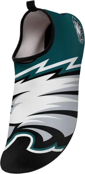 FOCO Men's NFL Team Logo Barefoot Beach Pool Quick-Dry Aqua Yoga Water Shoes