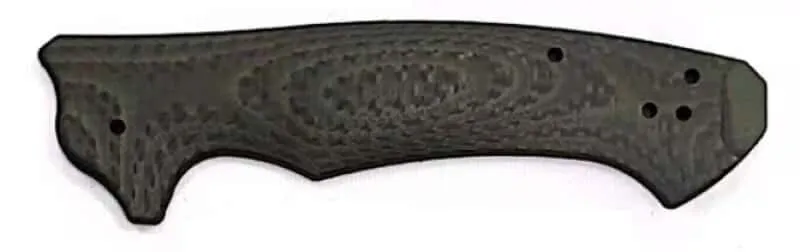 Fused Carbon Fiber   G10 Composite- OD GREEN- Scales