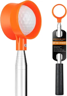 Golf Ball Retriever Telescopic for Water, 9Ft/12Ft/17Ft/20Ft Stainless Steel Golf Ball Retriever, Professional Golf Ball Retriever