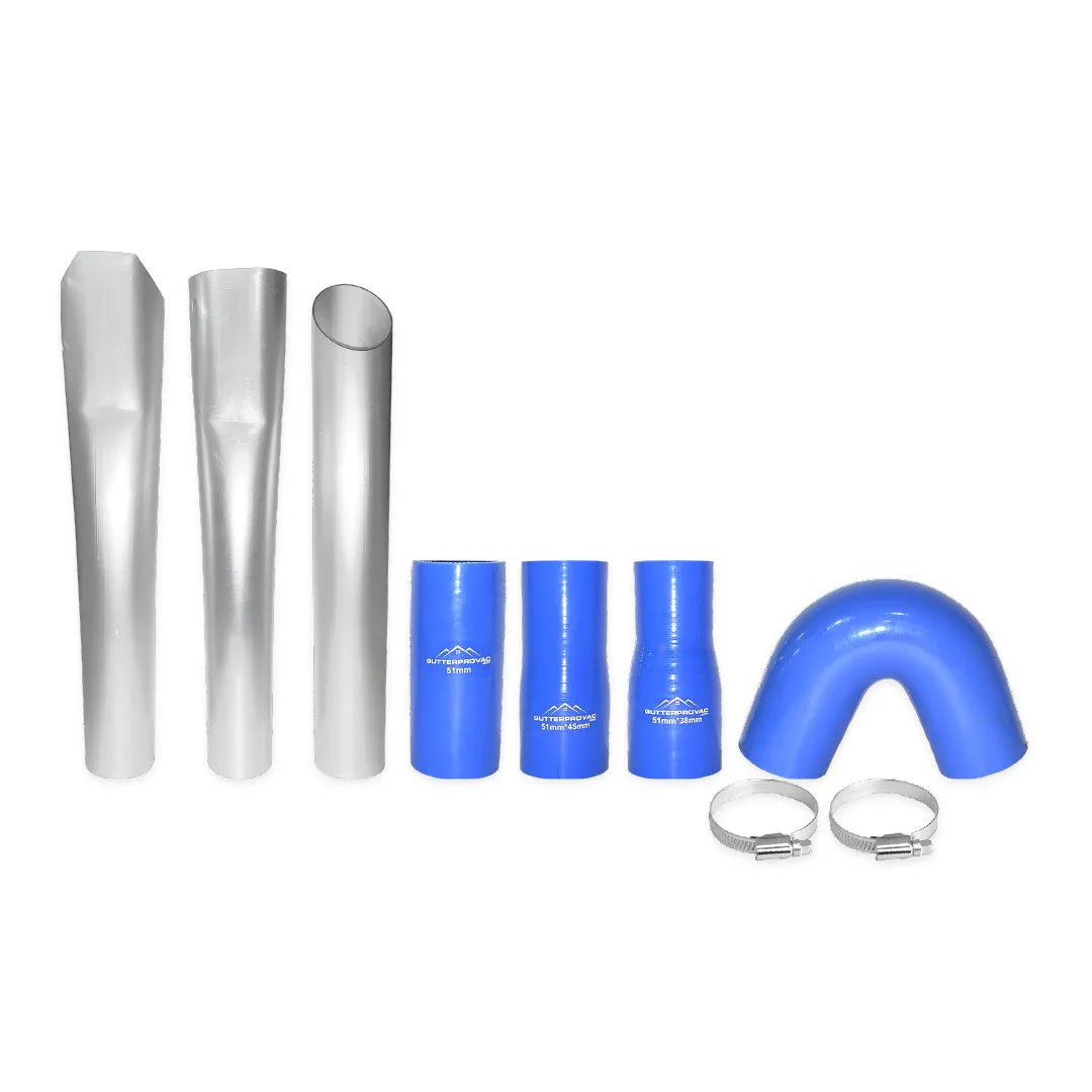 Gutter Vacuum Kit with 16 Gallon Classic Cyclone Vacuum, 20 Foot Carbon Clamping Gutter Poles, Pole Carry Bag and 25 Foot Vacuum Hose