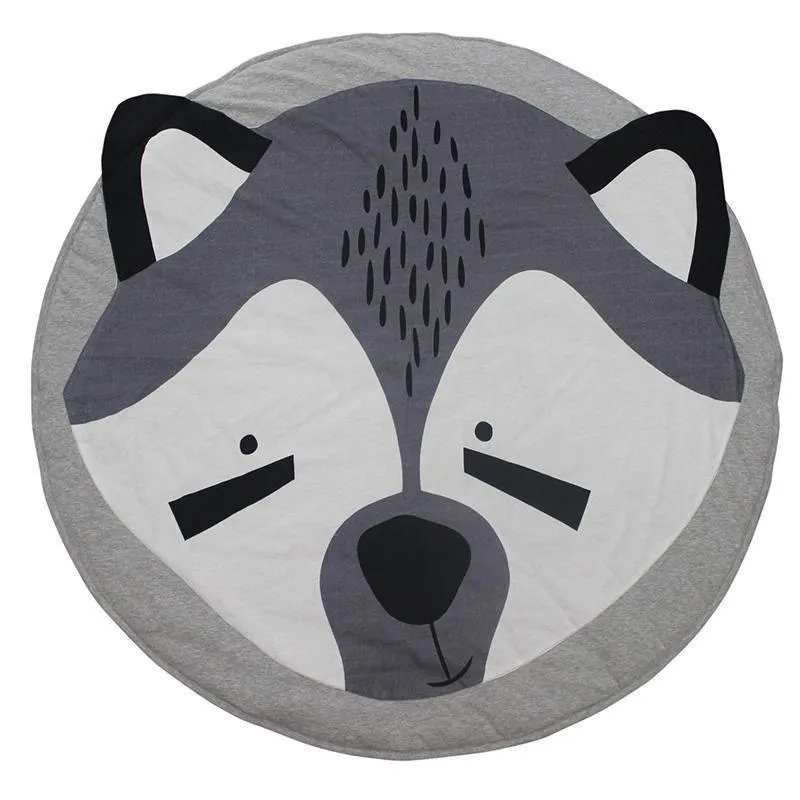 Jungle Animal Kids Rugs Play Mat