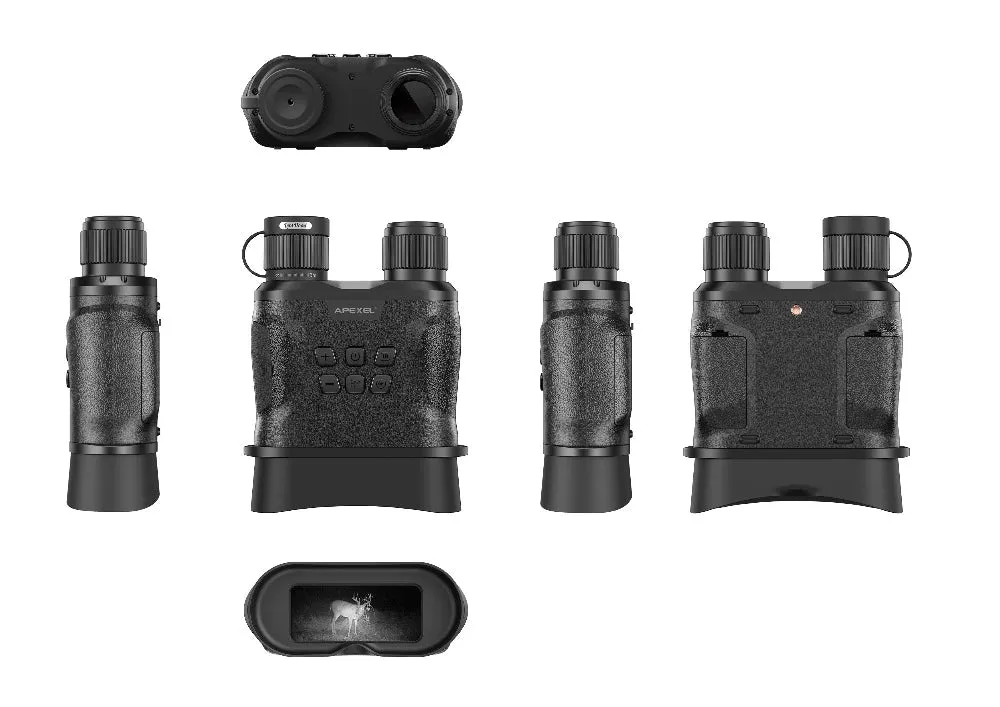 Night Vision HD Infrared Digital Military Goggles Binoculars Long Range Telescope Record and Pictures