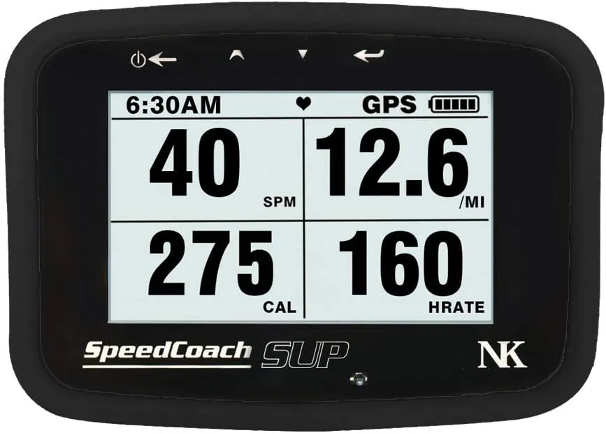 NK Sports SpeedCoach SUP 2 with Training Pack, for Stand-Up Paddleboarding, No Bumper