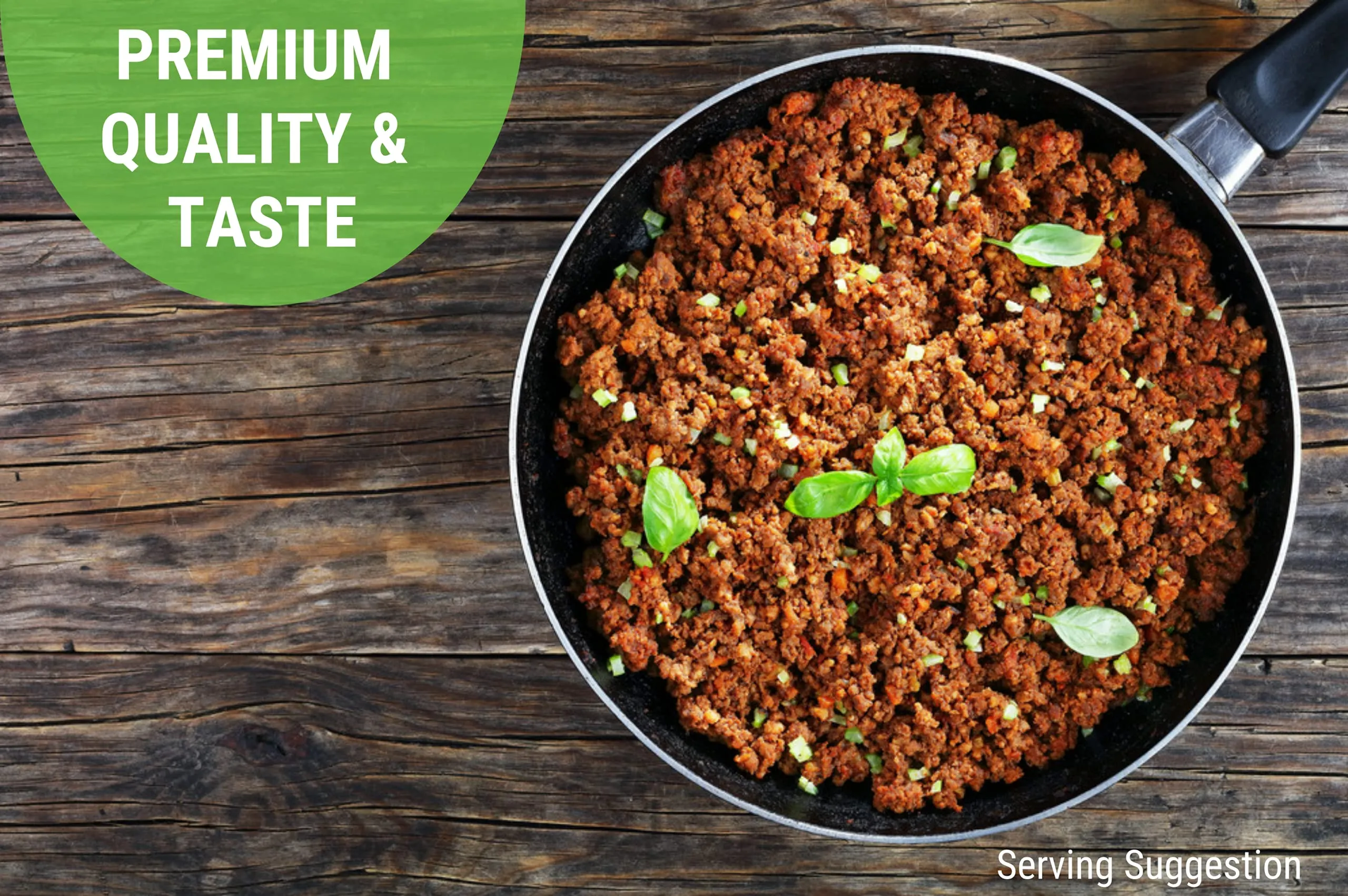Nutristore Freeze-Dried Ground Beef #10 Can - 20 Servings