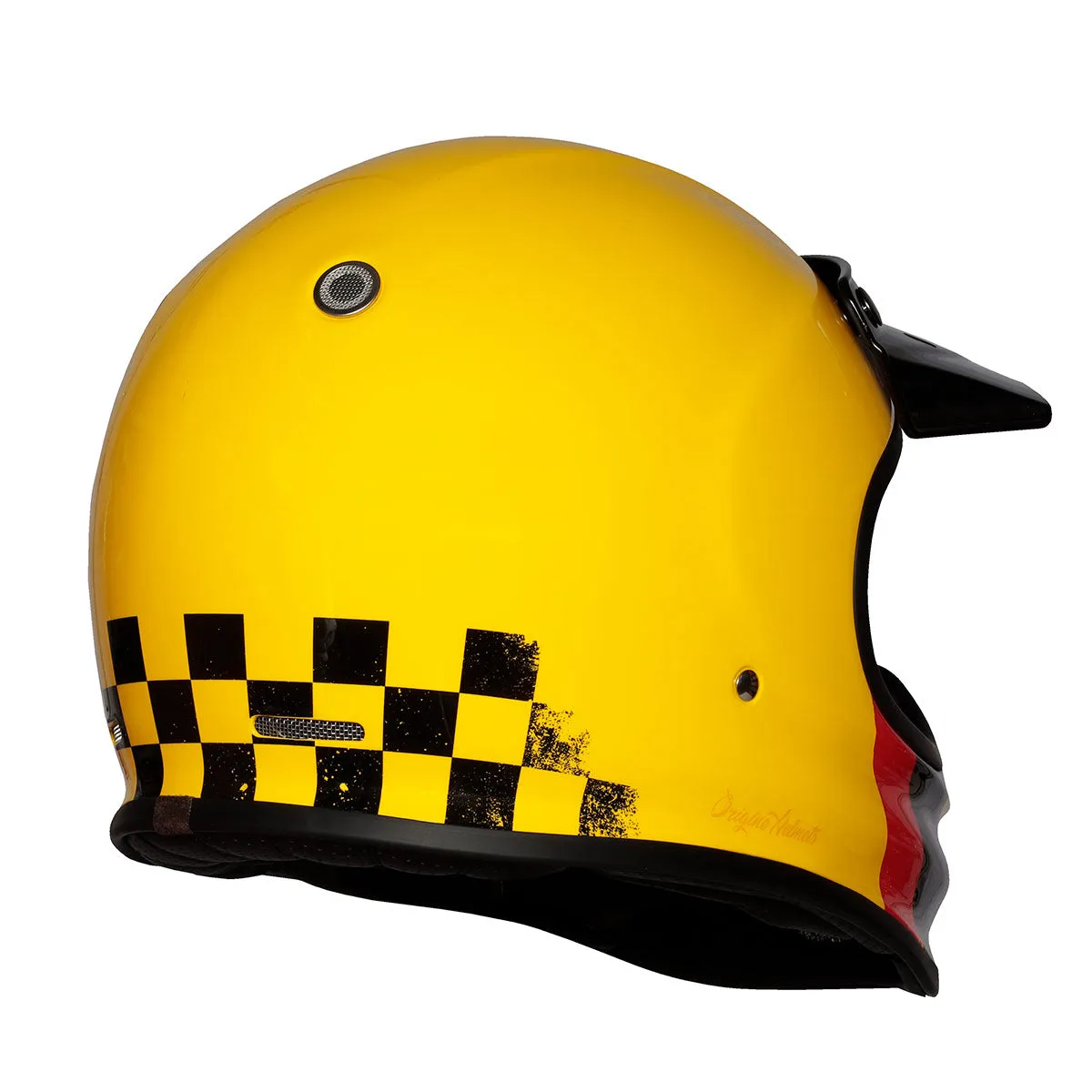 Origine Virgo MC Motorcycle Helmet - Danny Yellow