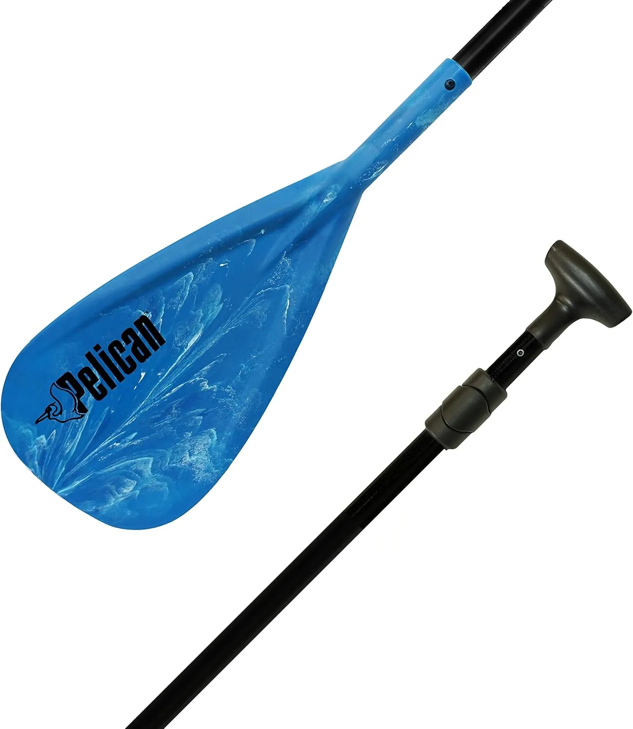 Pelican Sport - Vortex Adjustable SUP Paddle  70 to 87 in  PS1113-1 - Stand Up Paddle Board Fiberglass Reinforced Blades