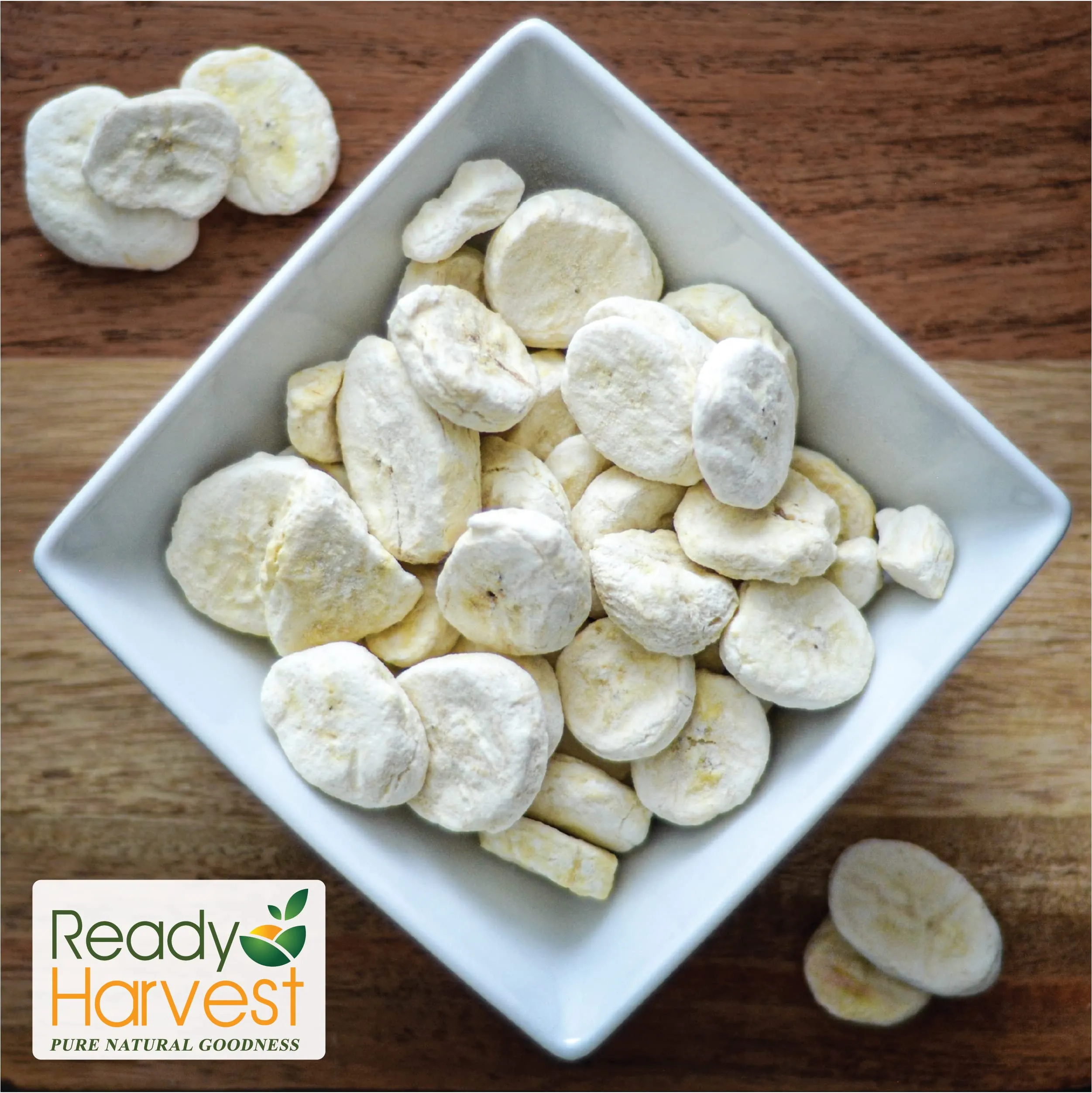 Ready Harvest Freeze-Dried Gluten-Free Bananas - 30 Year Shelf Life - #10 Can