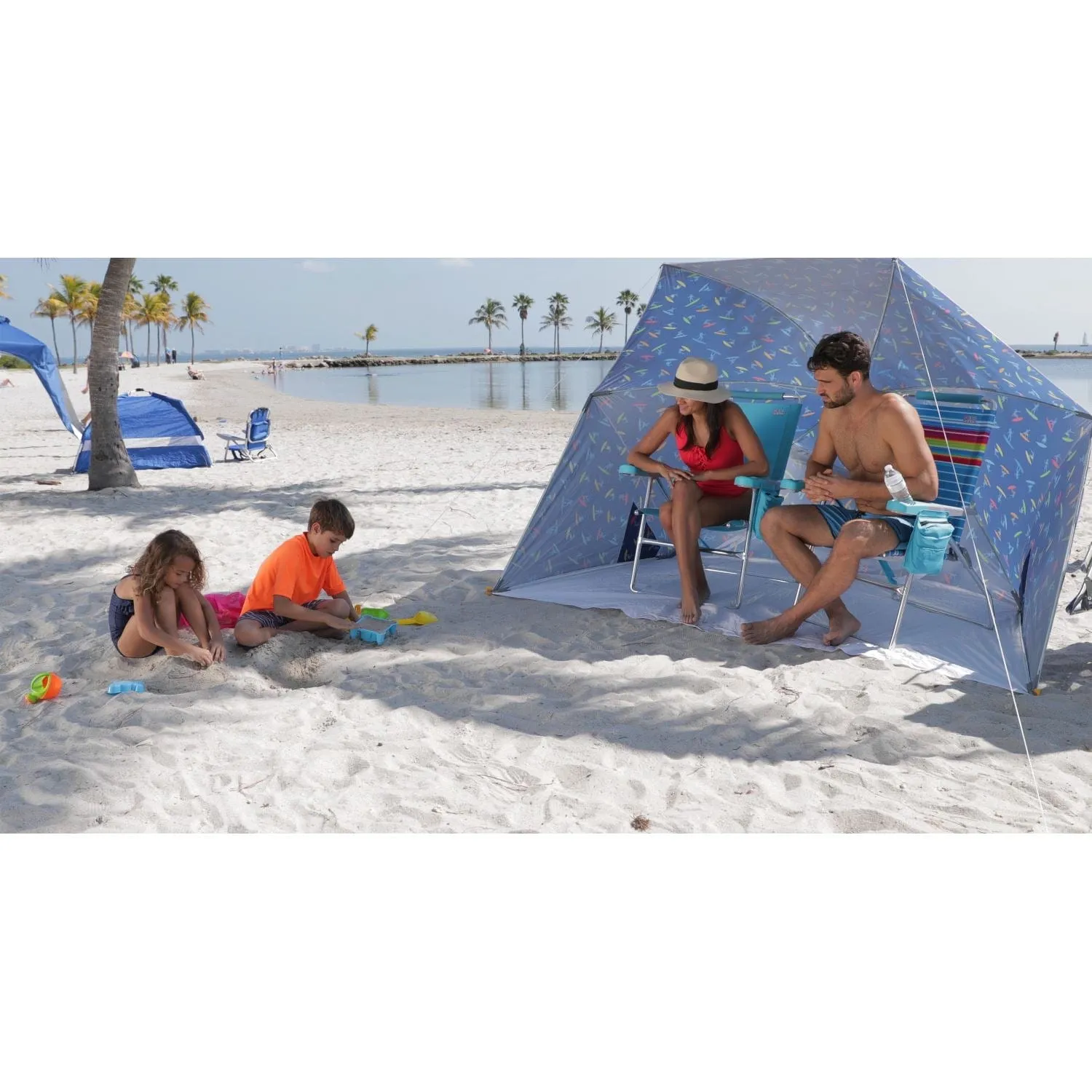 RIO | Pop Up Shelter - Surf Print