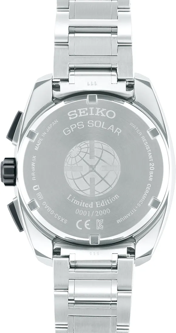 SA Watch GPS Solar Global Active TI Limited Edition