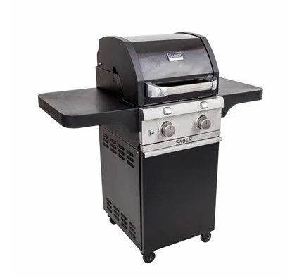 Saber Deluxe Black 2-Burner Grill
