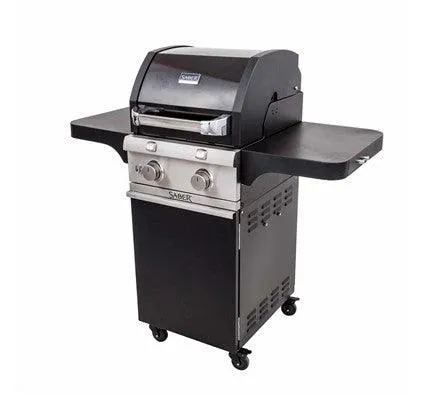 Saber Deluxe Black 2-Burner Grill