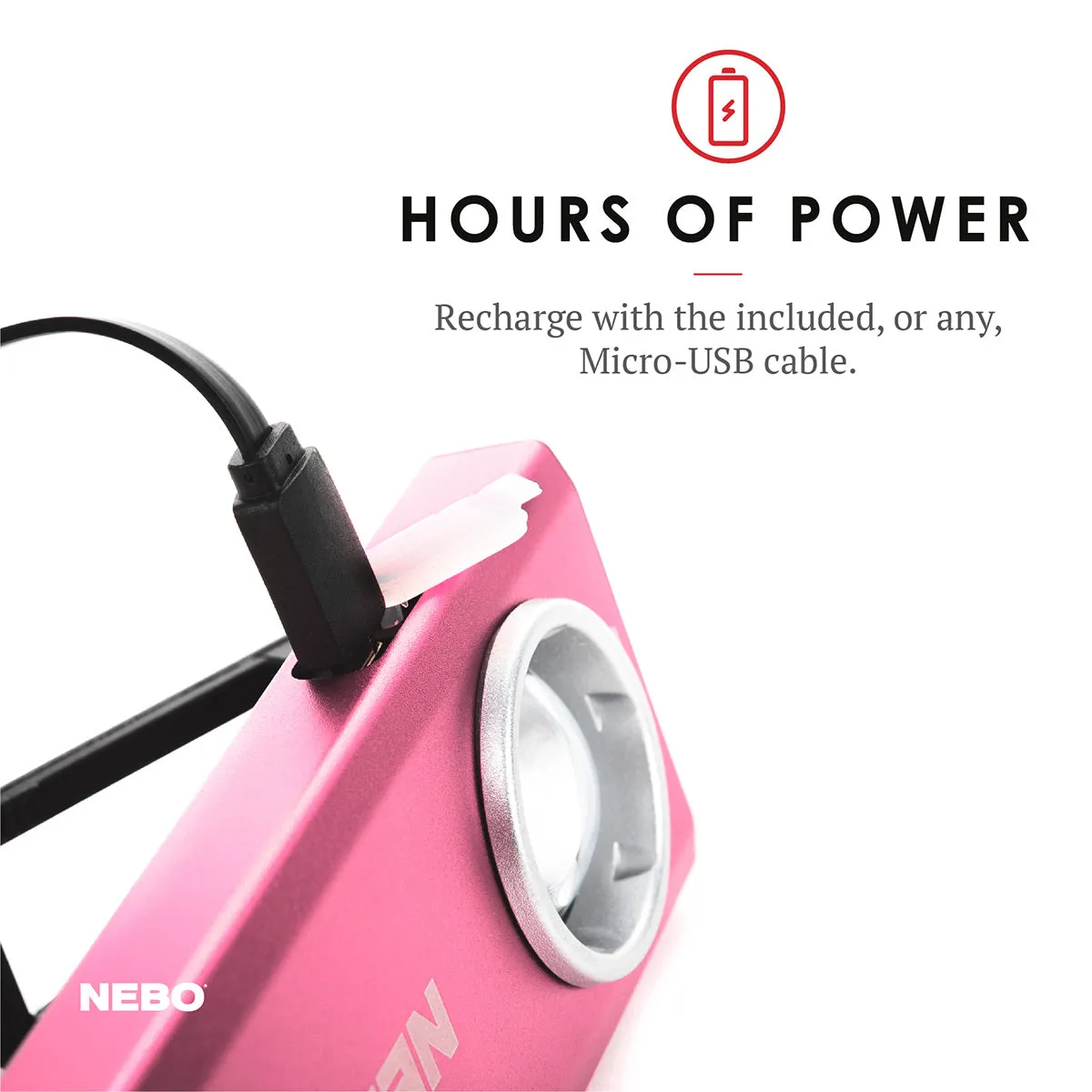 SLIM Rechargeable Pocket Flashlight