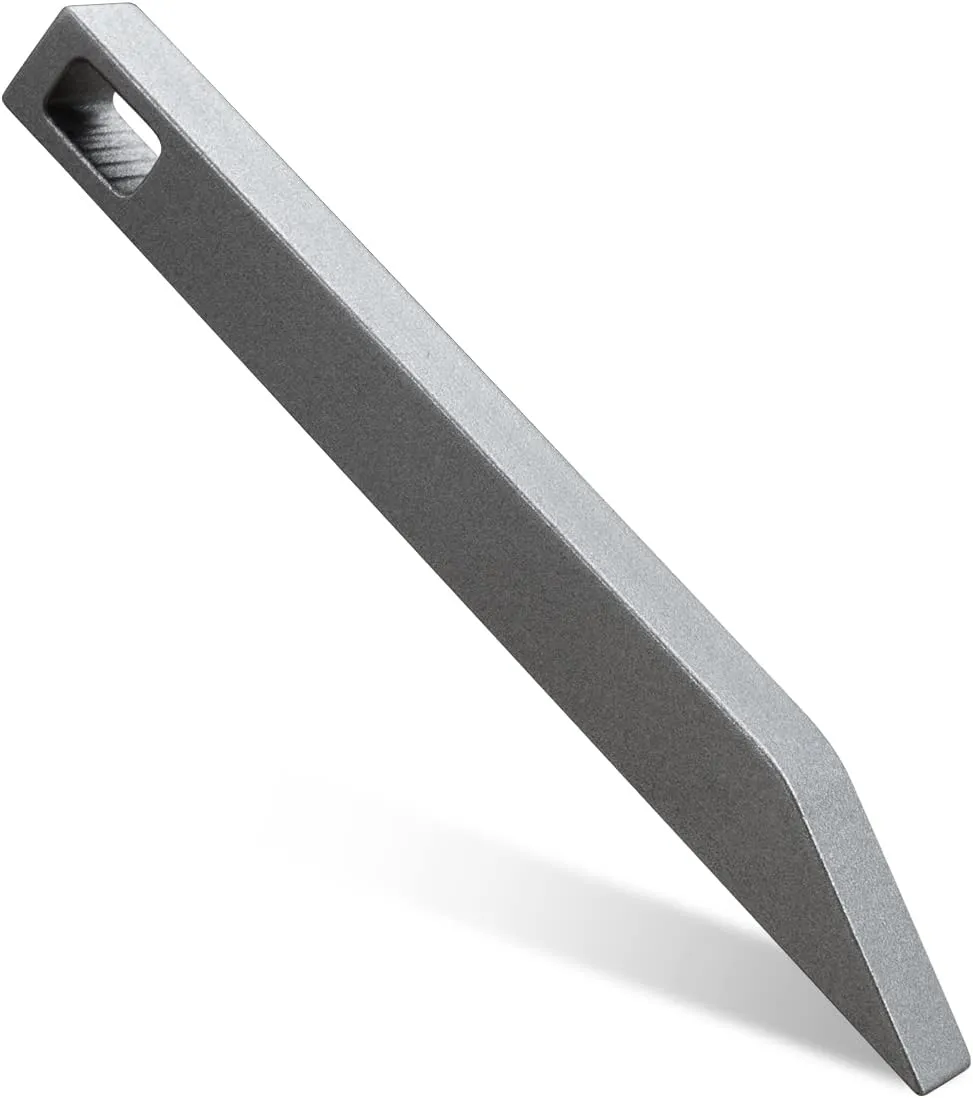 Snader Edc Pry Bar, Edc Keychain Tool, Small, Heavy Duty Stainless Steel Keychain Pocket Pry Bar for Everyday Carry and Outdoor Activities - Multitool Pry Bar for Keys and More