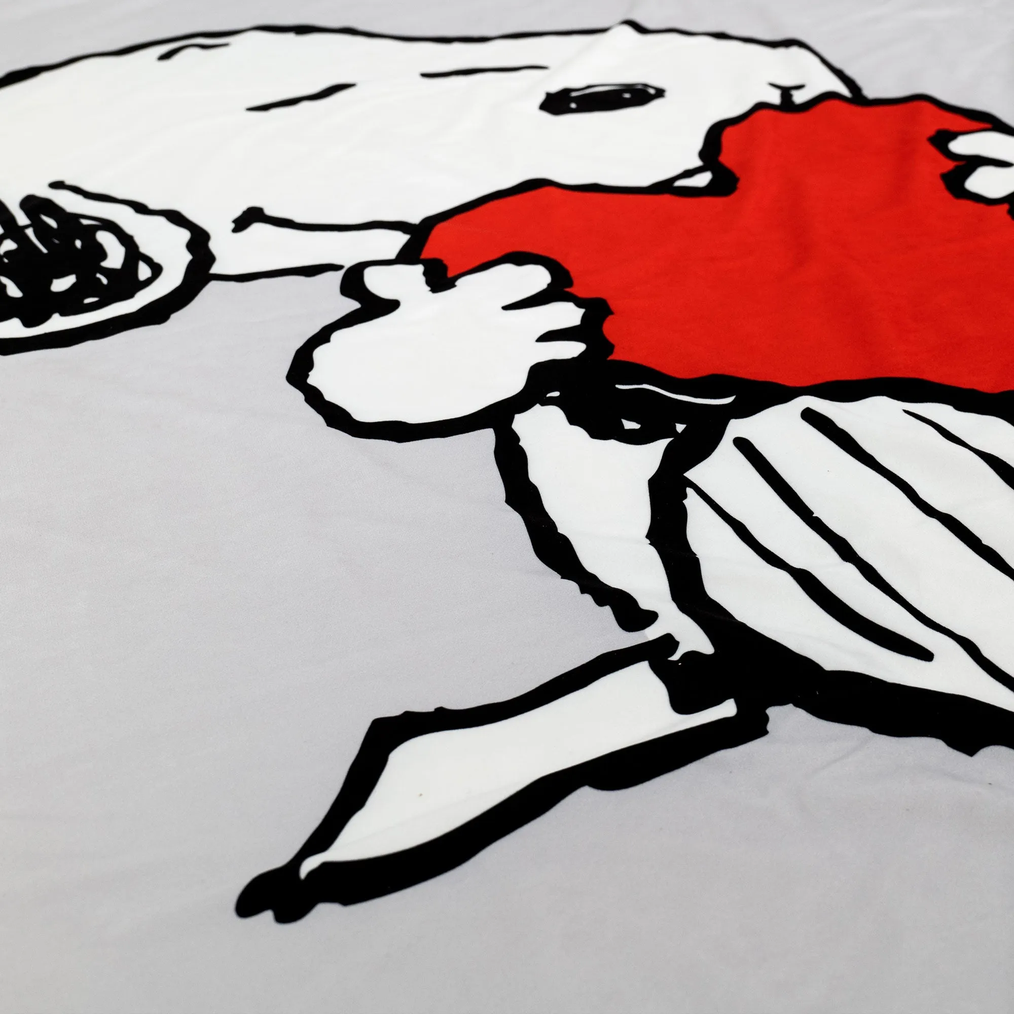 Snoopy Fleece Throw / Blanket - Heart