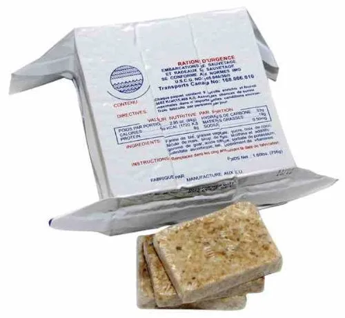 SOS Food Labs - Emergency Ration Bars Cinnamon and Coconut 3 Day / 72 Hour - 2 Pack