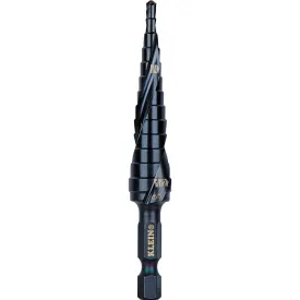 Step Bit, 1/4" Hex Shank, 1/8" - 1/2" Quick Release