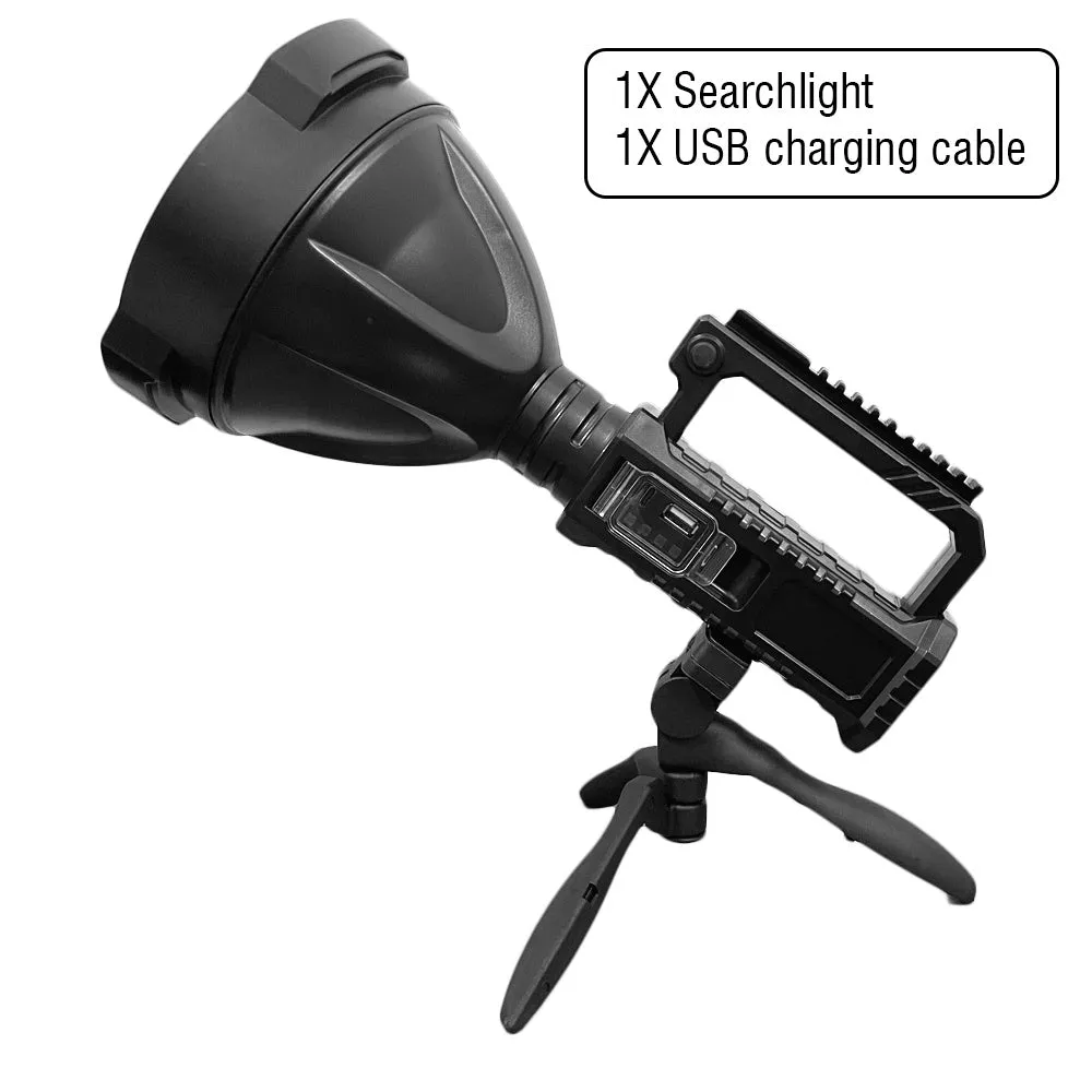 Super Bright USB Rechargeable LED Spotlight with 4 Modes