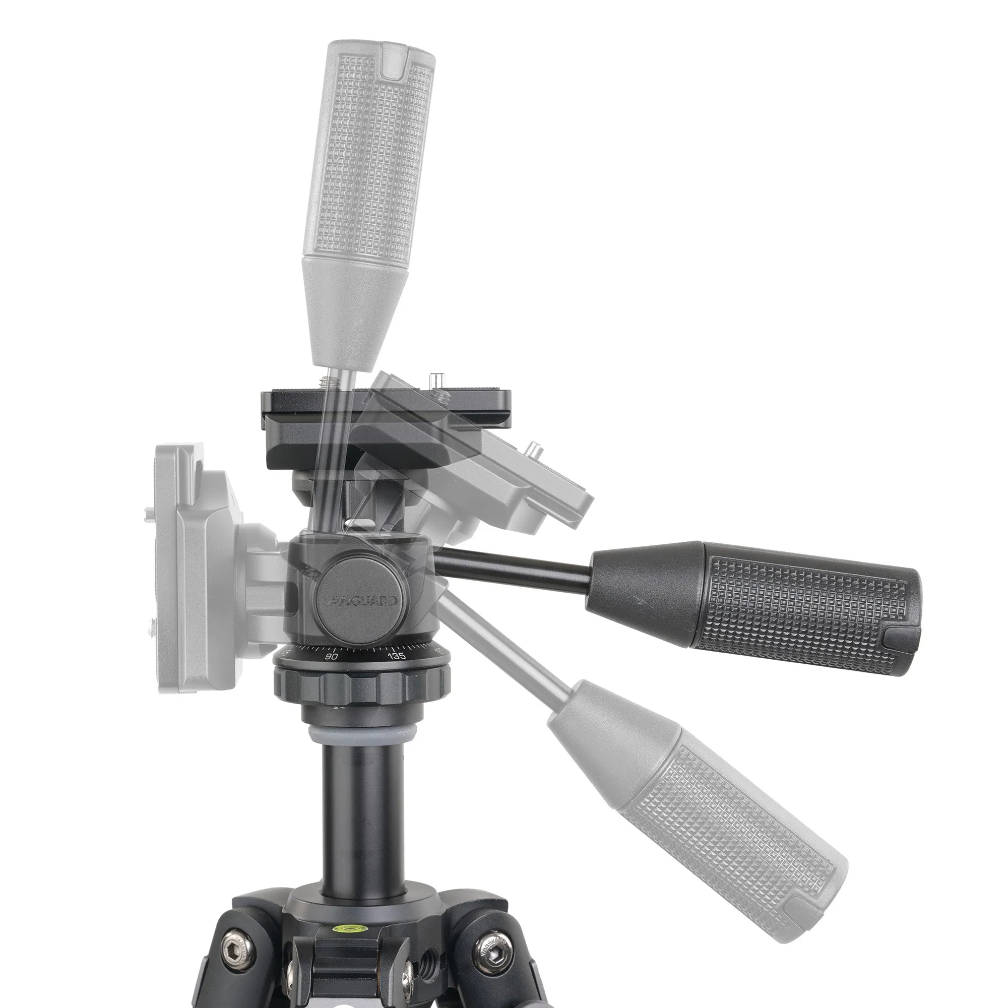 VEO PH-26 ARCA COMPATIBLE 2-WAY PAN HEAD FOR SPOTTING SCOPES ON TRAVEL TRIPODS