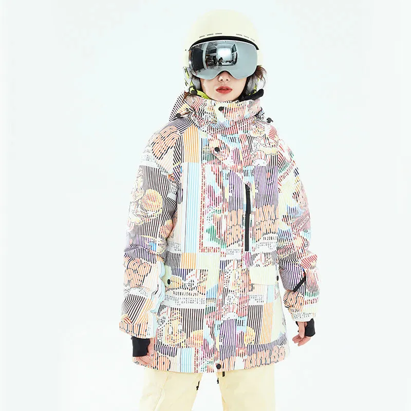 Warm Windproof Outdoor Snowboarding Jacket